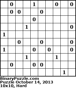Binary Puzzle