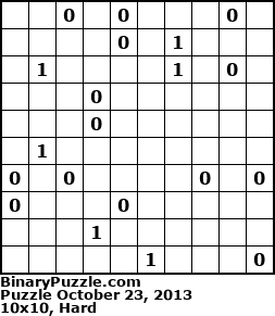 Binary Puzzle