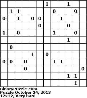 Binary Puzzle