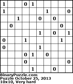 Binary Puzzle