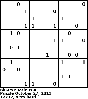 Binary Puzzle