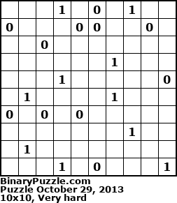 Binary Puzzle