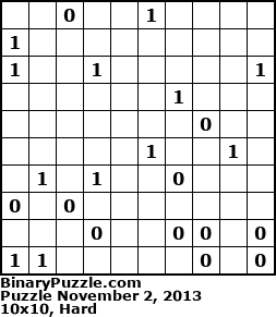 Binary Puzzle