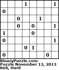 Binary Puzzle