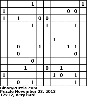 Binary Puzzle