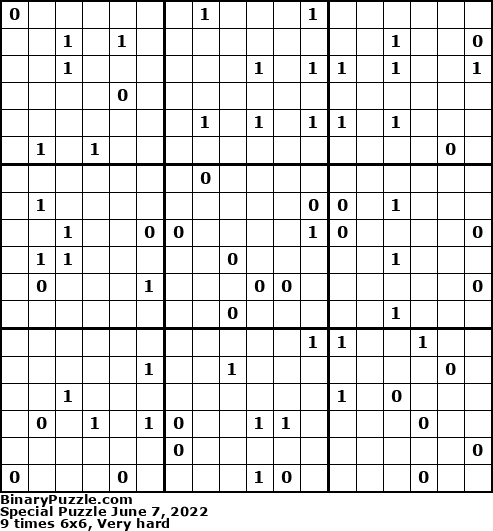Binary Puzzle