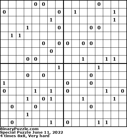 Binary Puzzle