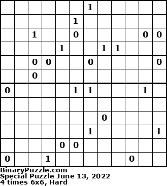 Binary Puzzle