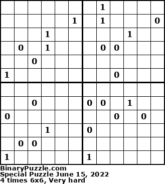 Binary Puzzle