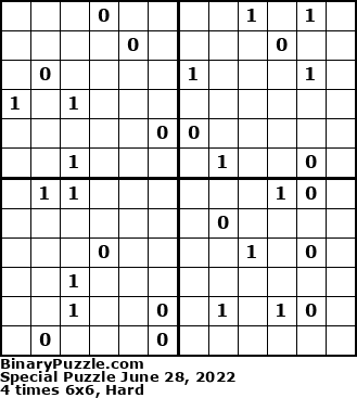 Binary Puzzle
