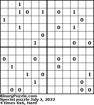 Binary Puzzle