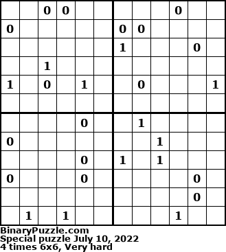 Binary Puzzle
