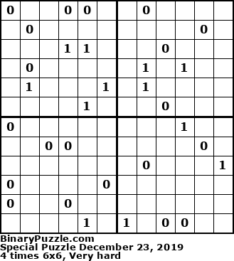 Binary Puzzle
