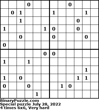Binary Puzzle