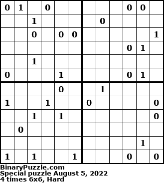 Binary Puzzle