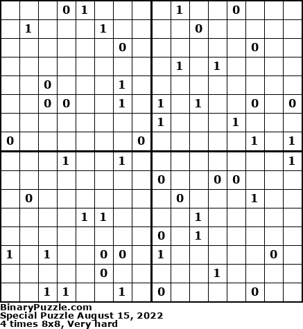 Binary Puzzle