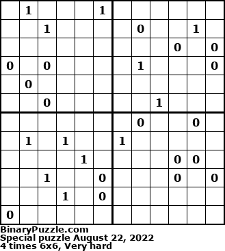 Binary Puzzle