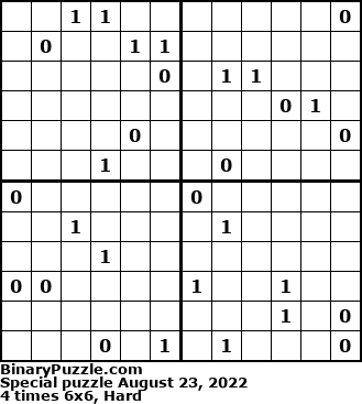 Binary Puzzle