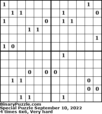 Binary Puzzle