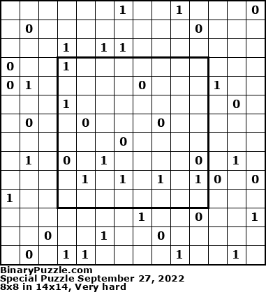 Binary Puzzle