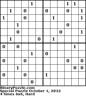 Binary Puzzle