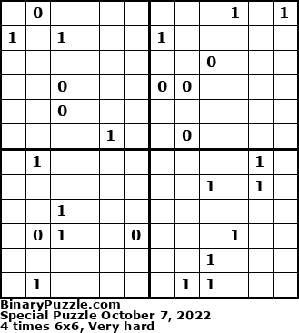 Binary Puzzle