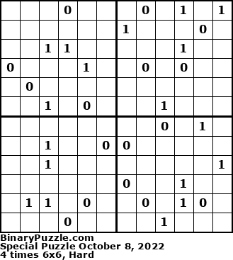 Binary Puzzle