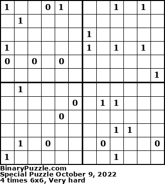Binary Puzzle