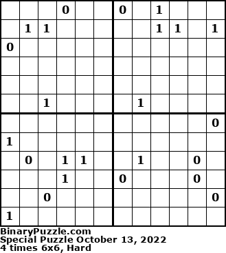 Binary Puzzle