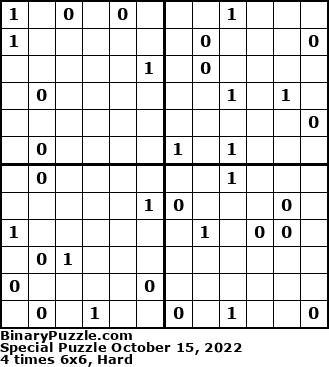 Binary Puzzle