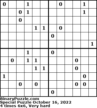 Binary Puzzle