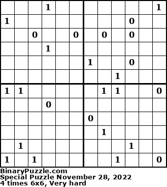 Binary Puzzle