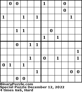 Binary Puzzle