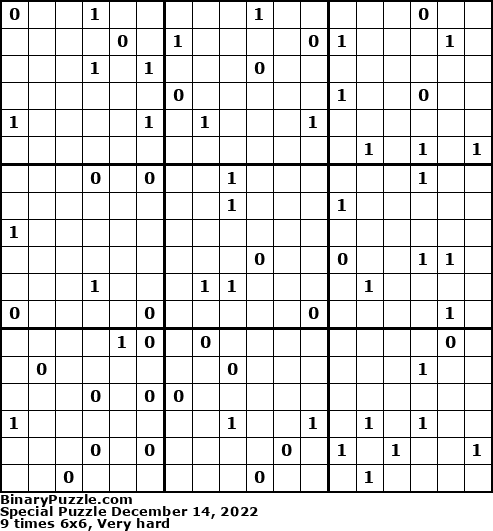 Binary Puzzle