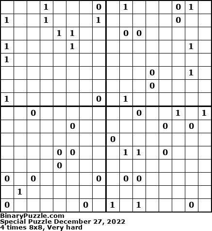 Binary Puzzle