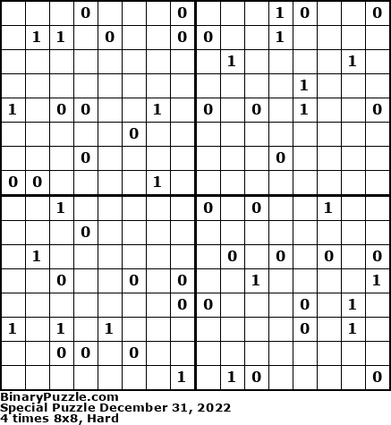 Binary Puzzle