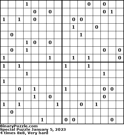 Binary Puzzle