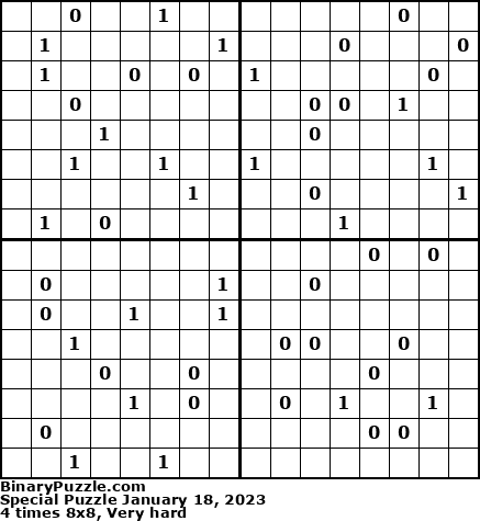 Binary Puzzle