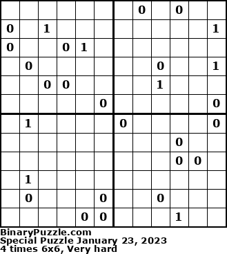 Binary Puzzle
