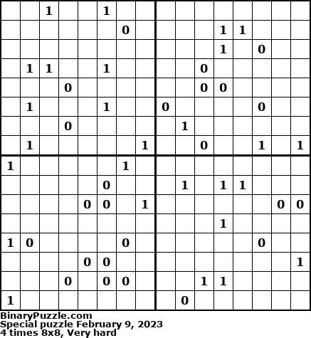 Binary Puzzle