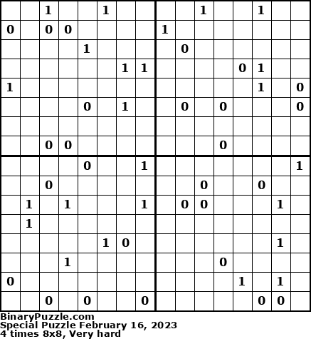 Binary Puzzle