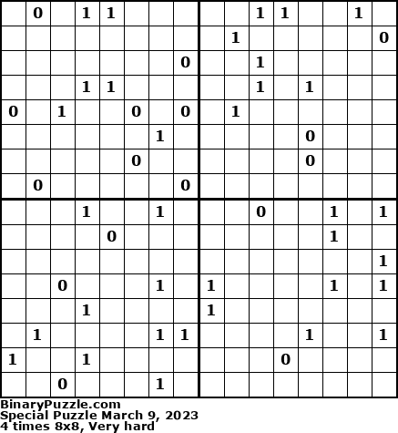 Binary Puzzle