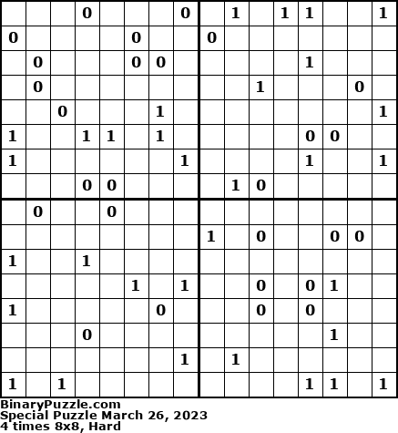 Binary Puzzle