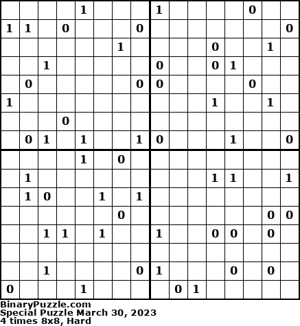 Binary Puzzle
