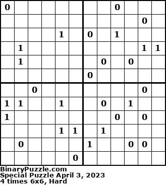 Binary Puzzle