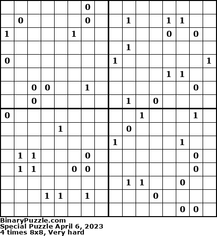 Binary Puzzle