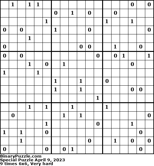 Binary Puzzle