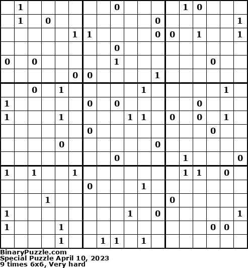 Binary Puzzle