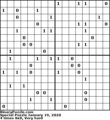 Binary Puzzle