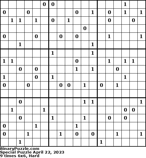 Binary Puzzle